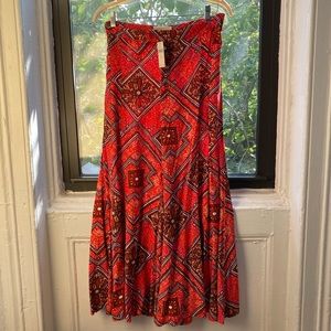 Groovy & Breezy Anthropologie Wide-Leg Pants NWT